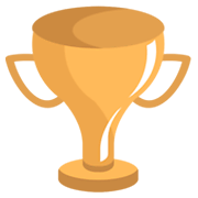 Émoji 🏆 Trophée sur JoyPixels 1.0.