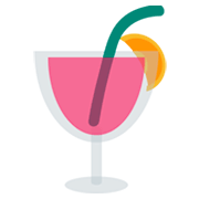 Emoji 🍹 Cocktail Tropicale su JoyPixels 1.0.