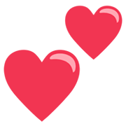 💕 Emoji zwei Herzen JoyPixels 1.0.