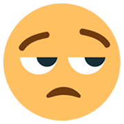😒 Emoji Rosto Aborrecido na JoyPixels 1.0.