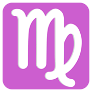 Emoji ♍ Segno Zodiacale Della Vergine su JoyPixels 1.0.