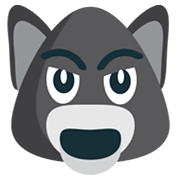Emoji 🐺 Lupo su JoyPixels 1.0.