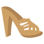 Emoji 👡 Sandalo Da Donna su JoyPixels 1.0.