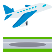 🛫 Emoji Avião Decolando na JoyPixels 3.0.