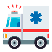 Émoji 🚑 Ambulance sur JoyPixels 3.0.