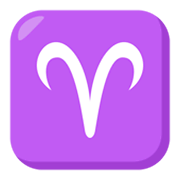 ♈ Emoji Widder (Sternzeichen) JoyPixels 3.0.