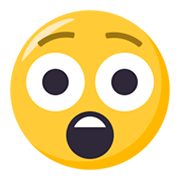 😲 Emoji erstauntes Gesicht JoyPixels 3.0.