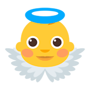 👼 Emoji Bebé ángel en JoyPixels 3.0.