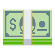 Émoji 💵 Billet En Dollars sur JoyPixels 3.0.