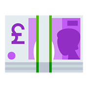 Emoji 💷 Banconota Sterlina su JoyPixels 3.0.