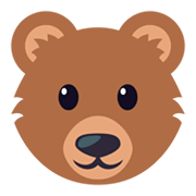 🐻 Emoji Rosto De Urso na JoyPixels 3.0.