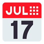 📅 Emoji Calendário na JoyPixels 3.0.