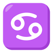 ♋ Emoji Cáncer en JoyPixels 3.0.