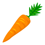 🥕 Emoji Zanahoria en JoyPixels 3.0.