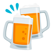 🍻 Emoji Jarras De Cerveza Brindando en JoyPixels 3.0.