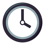 Emoji 🕓 Ore Quattro su JoyPixels 3.0.