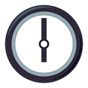 Émoji 🕕 Six Heures sur JoyPixels 3.0.