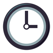 Emoji 🕒 Ore Tre su JoyPixels 3.0.