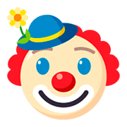 Émoji 🤡 Visage De Clown sur JoyPixels 3.0.