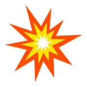 Émoji 💥 Explosion sur JoyPixels 3.0.