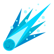 ☄️ Emoji Meteorito en JoyPixels 3.0.