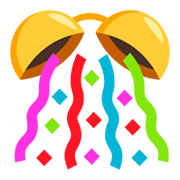 Émoji 🎊 Confettis sur JoyPixels 3.0.