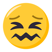 😖 Emoji Cara De Frustración en JoyPixels 3.0.