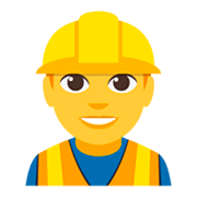 Emoji 👷 Operaio Edile su JoyPixels 3.0.