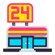 🏪 Emoji Tienda 24 Horas en JoyPixels 3.0.