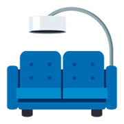 🛋️ Emoji Sofá Y Lámpara en JoyPixels 3.0.