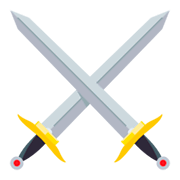 Émoji ⚔️ épées Croisées sur JoyPixels 3.0.