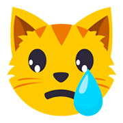 😿 Emoji Gato Llorando en JoyPixels 3.0.