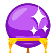 Emoji 🔮 Sfera Di Cristallo su JoyPixels 3.0.