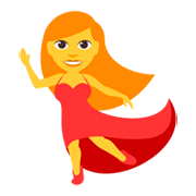 Émoji 💃 Danseuse sur JoyPixels 3.0.