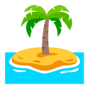 🏝️ Emoji einsame Insel JoyPixels 3.0.