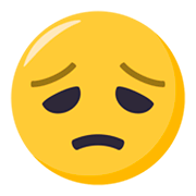 😞 Emoji Rosto Desapontado na JoyPixels 3.0.