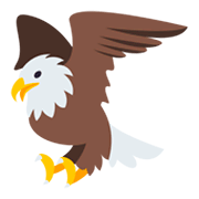 Émoji 🦅 Aigle sur JoyPixels 3.0.