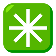 Emoji ✳️ Asterisco su JoyPixels 3.0.