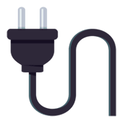 Émoji 🔌 Câble Avec Fiche électrique sur JoyPixels 3.0.