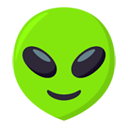 Émoji 👽 Alien sur JoyPixels 3.0.
