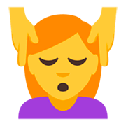 💆 Emoji Person, die eine Kopfmassage bekommt JoyPixels 3.0.