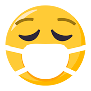 😷 Emoji Cara Con Mascarilla Médica en JoyPixels 3.0.
