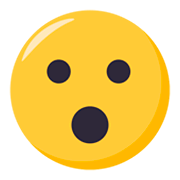 😮 Emoji Rosto Com Boca Aberta na JoyPixels 3.0.
