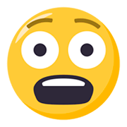 Emoji 😨 Faccina Impaurita su JoyPixels 3.0.