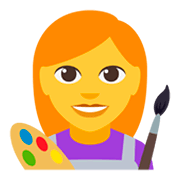 👩‍🎨 Emoji Artista Plástica na JoyPixels 3.0.