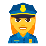 👮‍♀️ Emoji Polizistin JoyPixels 3.0.