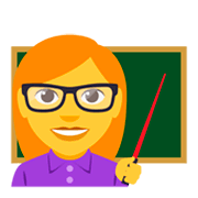 👩‍🏫 Emoji Profesora en JoyPixels 3.0.