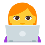 Emoji 👩‍💻 Tecnologa su JoyPixels 3.0.