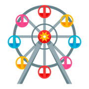 🎡 Emoji Roda Gigante na JoyPixels 3.0.