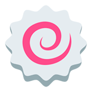 Emoji 🍥 Tortino Di Pesce A Spirale su JoyPixels 3.0.